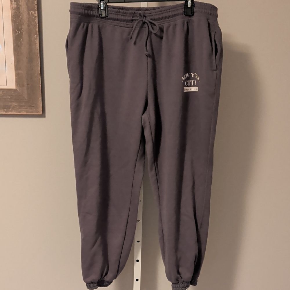 Primark Gray New York City Jogger Pants